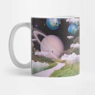 Surreal Cosmic Garden Mug